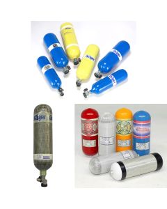 Carbon Composite Cylinders w/Valve