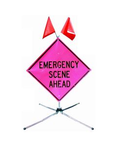 Fold & Roll Sign w/Dynaflex Stand Kit