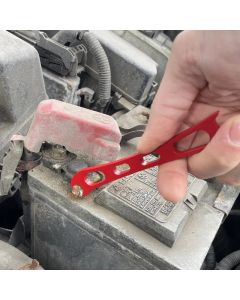 Battery Terminal Combo Wrench 2 Pack (Metric + Imperial)