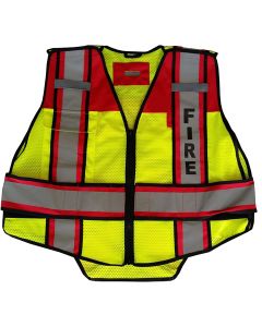 Fire Ninja- Public Safety Vest- "FIRE" Size: 3XL (Extends to 5X)