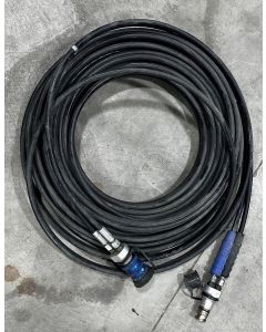 Black HP Hose - 100' w/Streamline Couplers