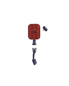 Aluminum Fire Mic Keeper- Red