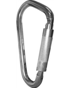 Fireman's Carabiner, Stainless Steel- ANSI