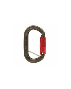 Offset Oval Aluminum Carabiner, 25kN