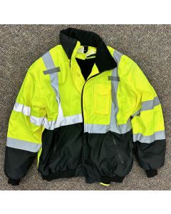 Class III Bomber Jacket, Yellow/Black, Size 2X