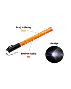 Flashback Five XL Light Baton (Red/Amber)