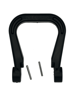 KIT SH/OFF HDL 1.5 W/ROLLPINS BLACK