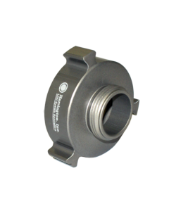 2-1/2" NH Male x 2-1/2" NH Female Rigid Rocker Lug Threaded Adapter