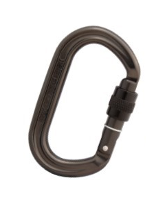 LUKE Offset Oval Aluminum Carabiner